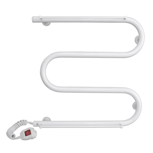 Електрична сушка для рушників Laris Зебра Змійовик 25 ЧК3 500 х 500 Е з 2-ма полицями (підкл. зліва) Електрична сушка для рушників Laris Зебра Змійовик 25 ЧК3 500 х 500 Е з 2-ма полицями (підкл. зліва)