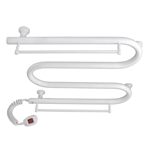 Електрична сушка для рушників Laris Зебра Змійовик 25 ЧК3 500 х 500 Е з 2-ма полицями (підкл. зліва) Електрична сушка для рушників Laris Зебра Змійовик 25 ЧК3 500 х 500 Е з 2-ма полицями (підкл. зліва)