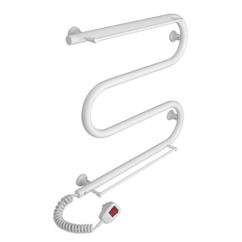 Електрична сушка для рушників Laris Зебра Змійовик 25 ЧК3 500 х 500 Е з 2-ма полицями (підкл. зліва) Електрична сушка для рушників Laris Зебра Змійовик 25 ЧК3 500 х 500 Е з 2-ма полицями (підкл. зліва)