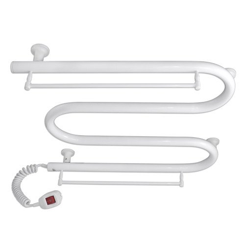 Електрична сушка для рушників Laris Зебра Змійовик 25 ЧК3 500 х 500 Е з 2-ма полицями (підкл. зліва) Електрична сушка для рушників Laris Зебра Змійовик 25 ЧК3 500 х 500 Е з 2-ма полицями (підкл. зліва)