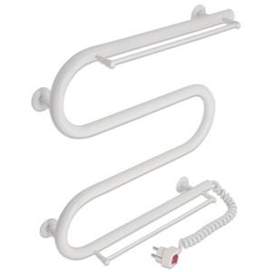 Електрична сушка для рушників Laris Зебра Змійовик 25 ЧК3 500 х 500 Е з 2-ма полицями (підкл. праворуч) Електрична сушка для рушників Laris Зебра Змійовик 25 ЧК3 500 х 500 Е з 2-ма полицями (підкл. праворуч)