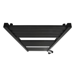 Электрический полотенцесушитель Laris Зебра Лавина ЧКЧ13 500 х 1200 Э (подкл. справа)