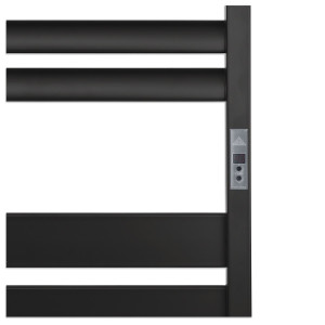 Электрический полотенцесушитель Laris Зебра Лавина ЧКЧ13 500 х 1200 Э (подкл. справа)