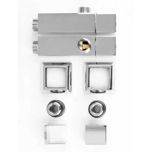 Кран кутовий Mario з квадратним корпусом G1/2" комплект 2шт