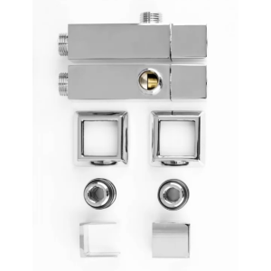 Кран кутовий Mario з квадратним корпусом G1/2" комплект 2шт