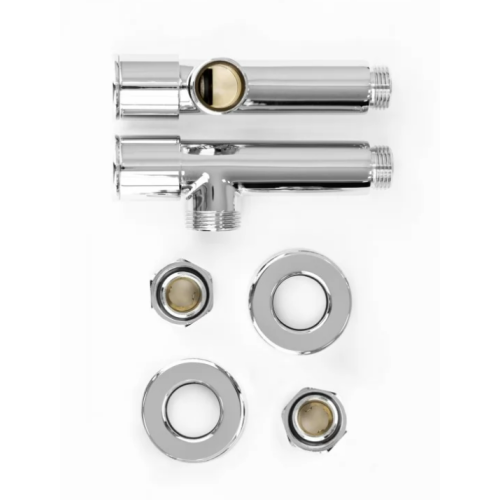 Кран кутовий Mario подовжений G1/2" комплект 2шт