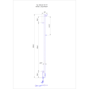 Электрический полотенцесушитель Mario Премиум Рей-І 1500х30/130 TR Электрический полотенцесушитель Mario Премиум Рей-І 1500х30/130 TR