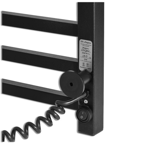 Електрична сушка для рушників Laris Зебра Імідж ЧКЧ12 350 х 900 Е (підкл. праве) R3