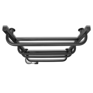 Электрический полотенцесушитель Laris Зебра Комфорт ЧКЧ6 500 х 600 Э (подкл. слева) R3