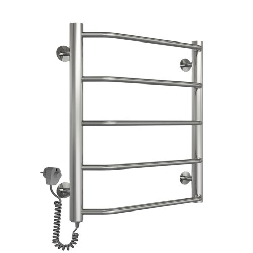 Электрический полотенцесушитель Deffi Трапеция П5 500x500 Е (Т 50.50.5 EL) левое подключение