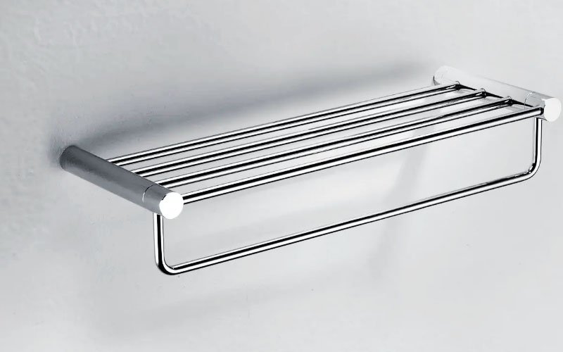 Элегантность и удобство, изысканный полотенцедержатель с полочкой для санузла