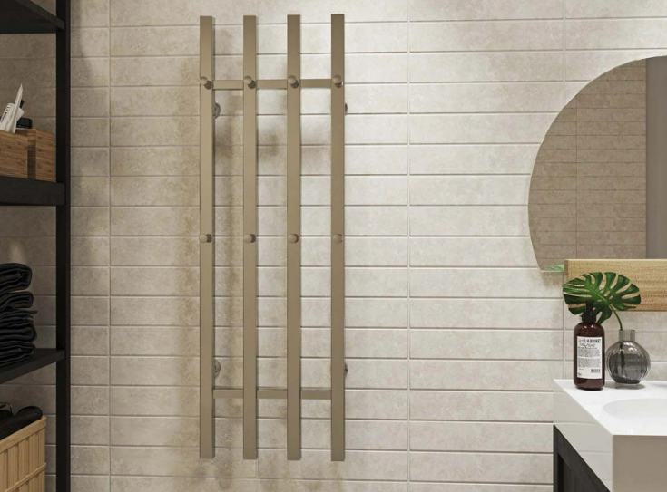 Ідеальний вибір для стильної ванної, водяна сушка для рушників Deffi Split П4 300x1200