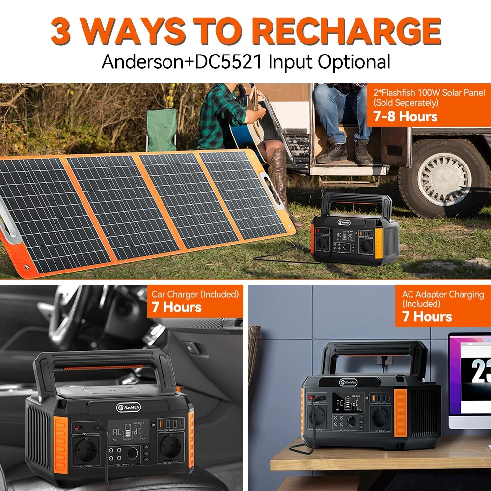 Способы и время зарядки портативной электростанции