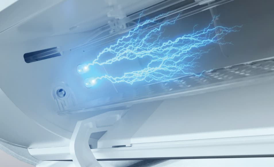 Кондиционер Haier Tibio Inverter ионизатор Nano-aqua с антибактериальной функцией