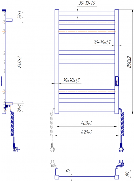 Mario Преміум Чикаго-І 800х500/80 TR K 2.2.2101.03.P