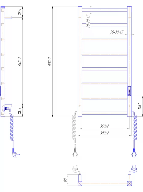 Mario Преміум Токіо-І 800х400/80 TR K 2.2.1704.03.P
