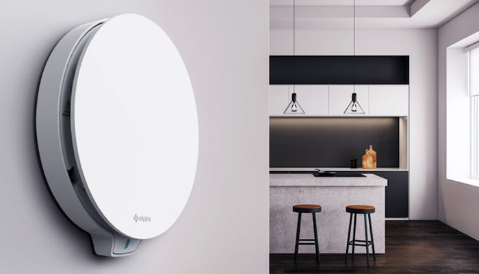 Aspira, 
італійська якість в галузі кліматичної техніки - побутові рекуператори для здоров'я та комфорту