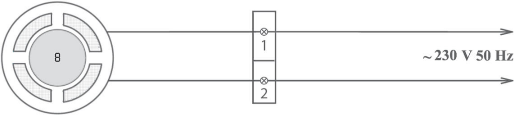 Схема підключення побутового рекуператора Prana 200C STANDART